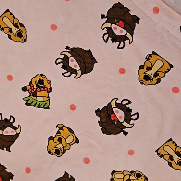 The Lion King Disney baby Timon and Pumbaa cami set Large Hakuna Matata - Picture 8 of 8